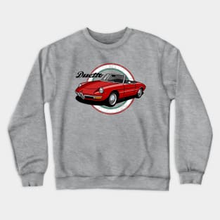 My drawing of the red Italian Spider Crewneck Sweatshirt